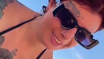 I Gave Him A Blowjob On The Beach In Full View Of Everyone