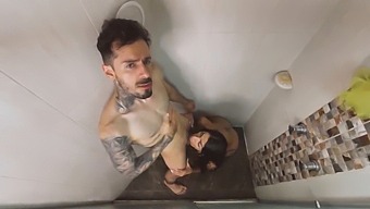 Join Kendra Romans, A Sultry Latina Transgender, For A Shower