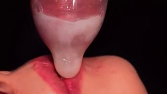 Intense Oral Sex Leads To Multiple Orgasms And Broken Condom