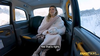 Beautiful Lingerie Model Gets Rough And Wild With The Taxi Driver